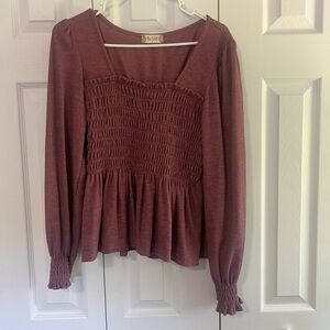 Altar’d state long sleeve top